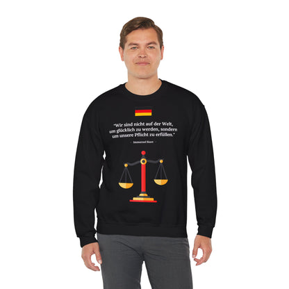 Unisex Heavy Blend™ Rundhals-Sweatshirt - Immanuel Kant | Pflicht