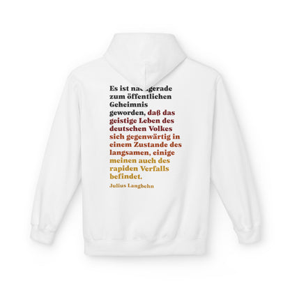 Hoodie Sweatshirt | Julius Langbehn - Zustand des Volkes