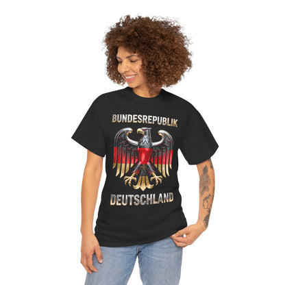 Unisex-T-Shirt aus Baumwolle - BRD | Einigkeit, Recht, Freiheit