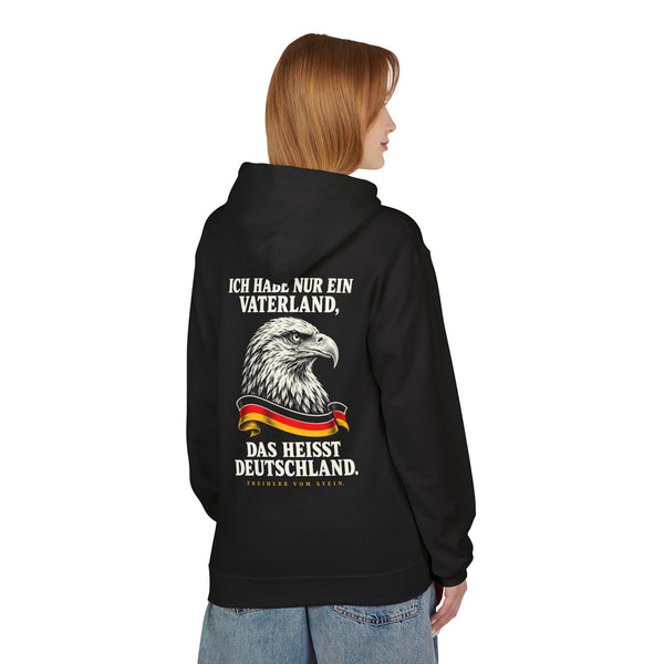 Hoodie Sweatshirt - Freiherr vom Stein | Ich habe nur ein Vaterland, das heißt Deutschland