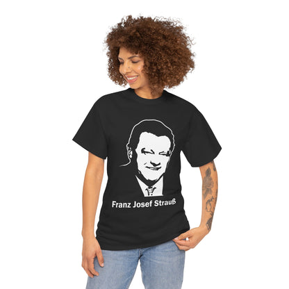 Unisex-T-Shirt aus Baumwolle - Franz Josef Strauß | Silhouette