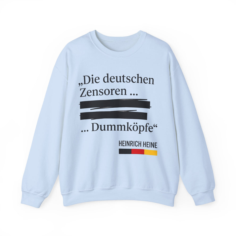 Unisex Heavy Blend™ Rundhals-Sweatshirt - Heinrich Heine | Die Deutschen Zensoren