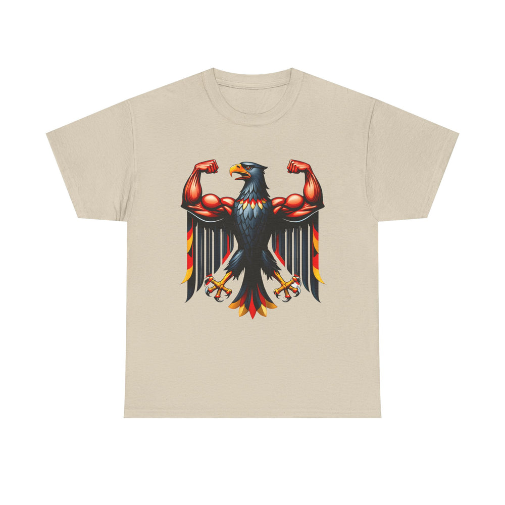 Unisex-T-Shirt aus Baumwolle - Deutschland Adler