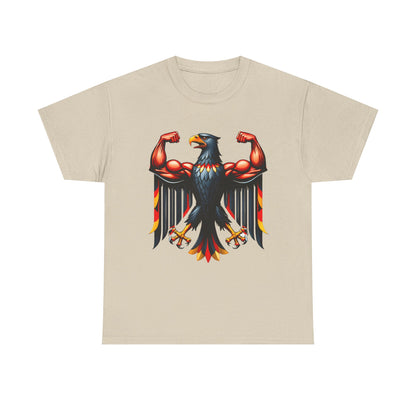Unisex-T-Shirt aus Baumwolle - Deutschland Adler