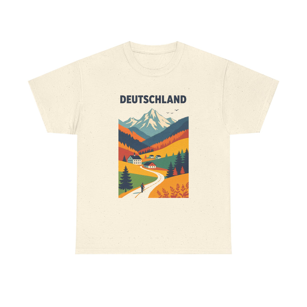 Unisex-T-Shirt aus Baumwolle - Deutschland | Landschaft