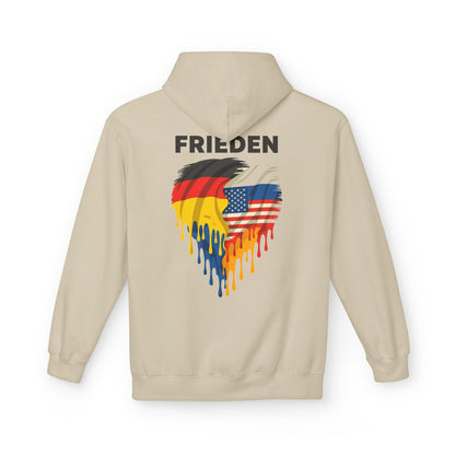 Hoodie Sweatshirt | Frieden - Herz