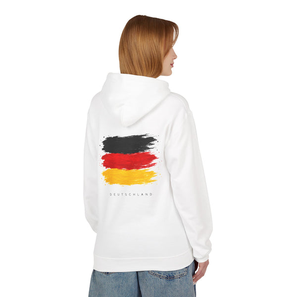 Hoodie Sweatshirt - Deutschlandflagge | Pinselstrich