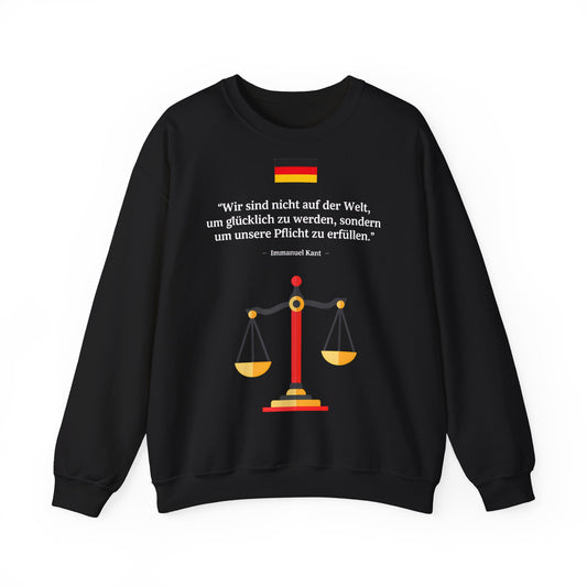 Unisex Heavy Blend™ Rundhals-Sweatshirt - Immanuel Kant | Pflicht
