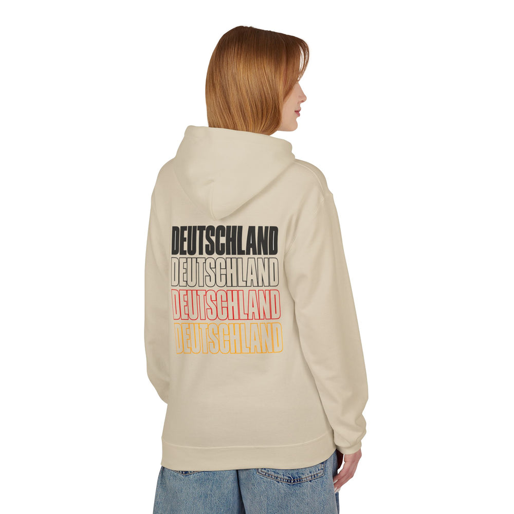 Hoodie Sweatshirt - Deutschland | Schwarz-Rot-Gold