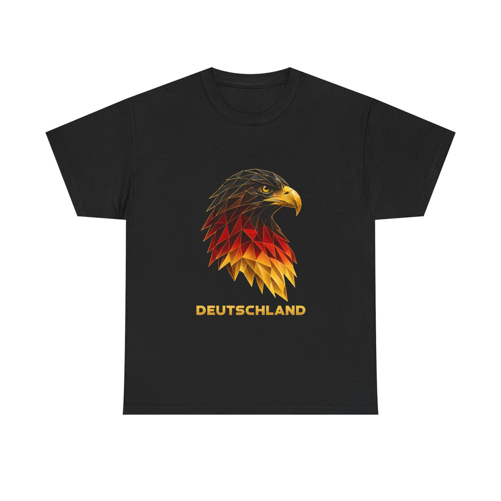 Unisex-T-Shirt aus Baumwolle - Deutscher Adler | Mosaik