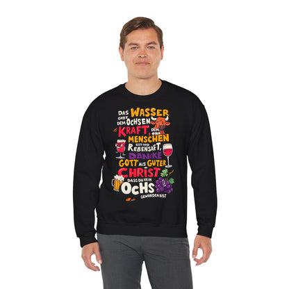Unisex Heavy Blend™ Rundhals-Sweatshirt - Trinkspruch | Guter Christ