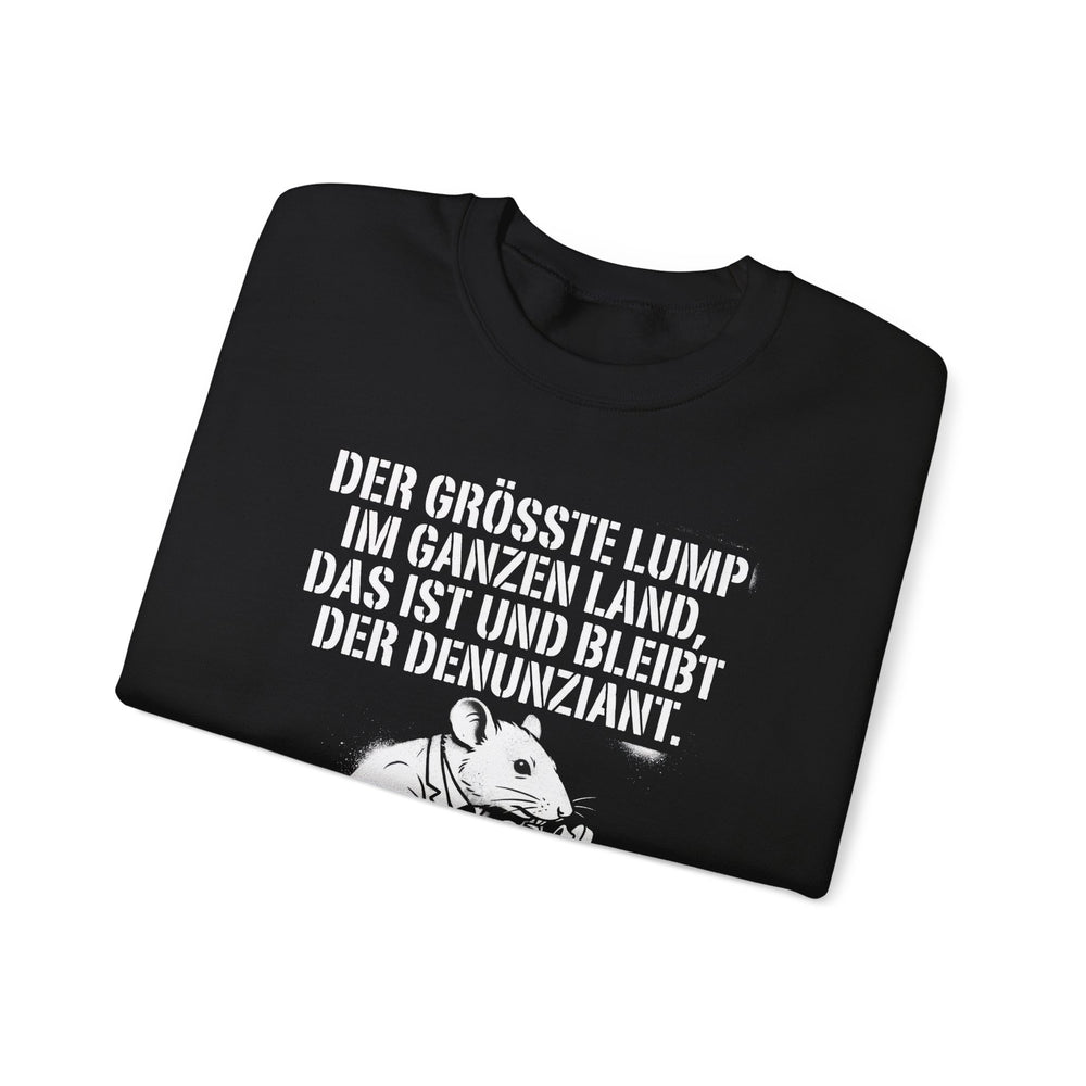 Unisex Heavy Blend™ Rundhals-Sweatshirt - Hoffmann von Fallersleben | Der größte Lump im ganzen Land, das ist und bleibt der Denunziant
