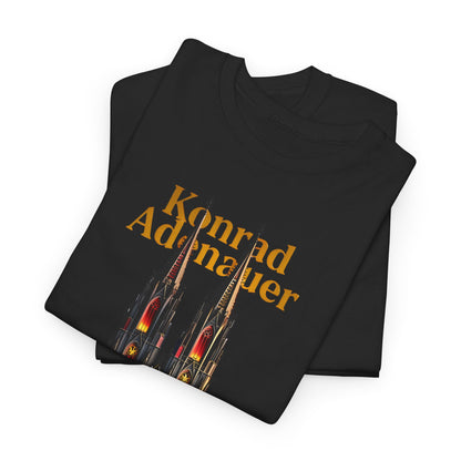 Unisex-T-Shirt aus Baumwolle - Konrad Adenauer | Kanzler Nr. 1