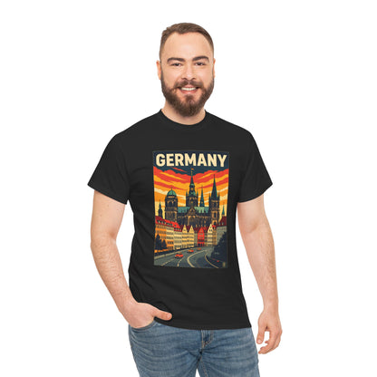 Unisex-T-Shirt aus Baumwolle - Germany