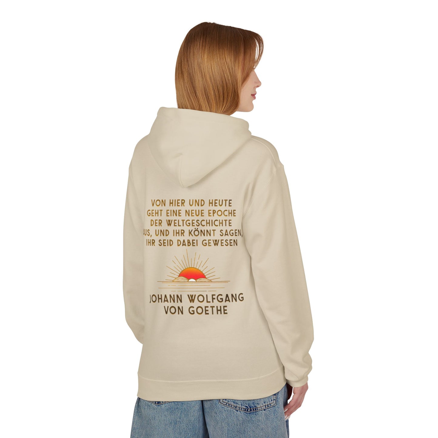 Hoodie Sweatshirt | Johann Wolfgang von Goethe - Weltgeschichte