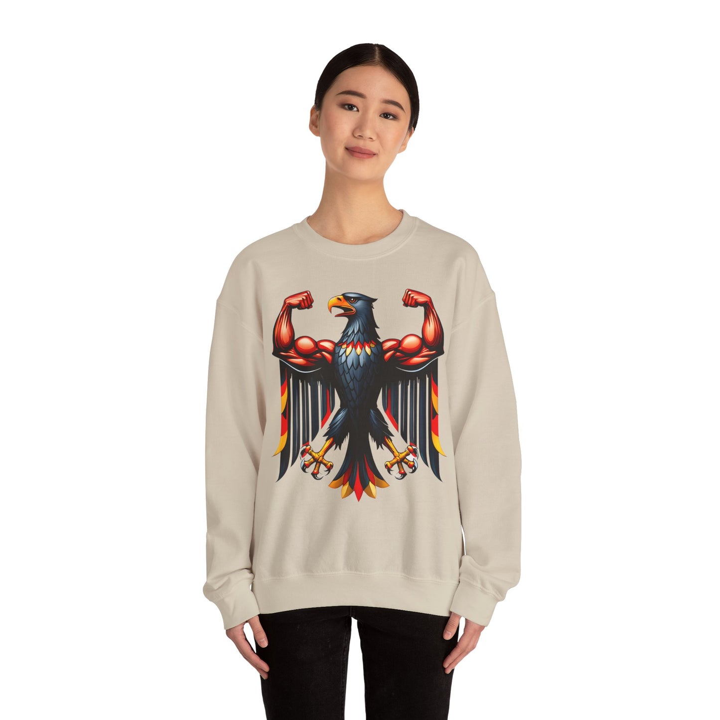 Unisex Heavy Blend™ Rundhals-Sweatshirt - Starker Adler