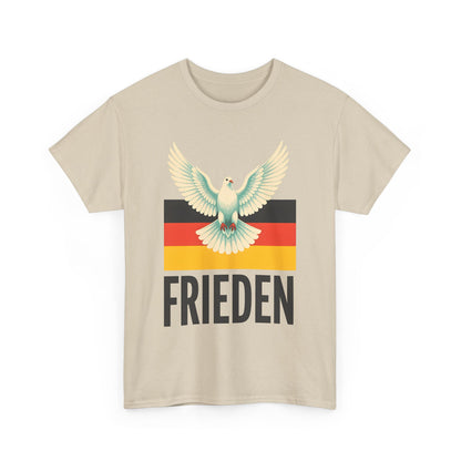 Unisex-T-Shirt aus Baumwolle - Frieden