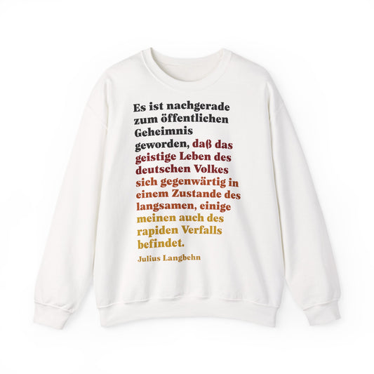 Unisex Heavy Blend™ Rundhals-Sweatshirt - Julius Langbehn | Zustand des Volkes