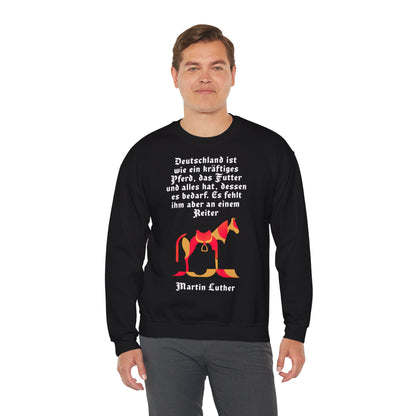Unisex Heavy Blend™ Rundhals-Sweatshirt - Martin Luther | Reiter
