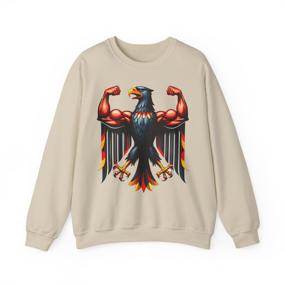 Starker Adler Motiv – Rundhals-Sweatshirt | Dichter & Denker