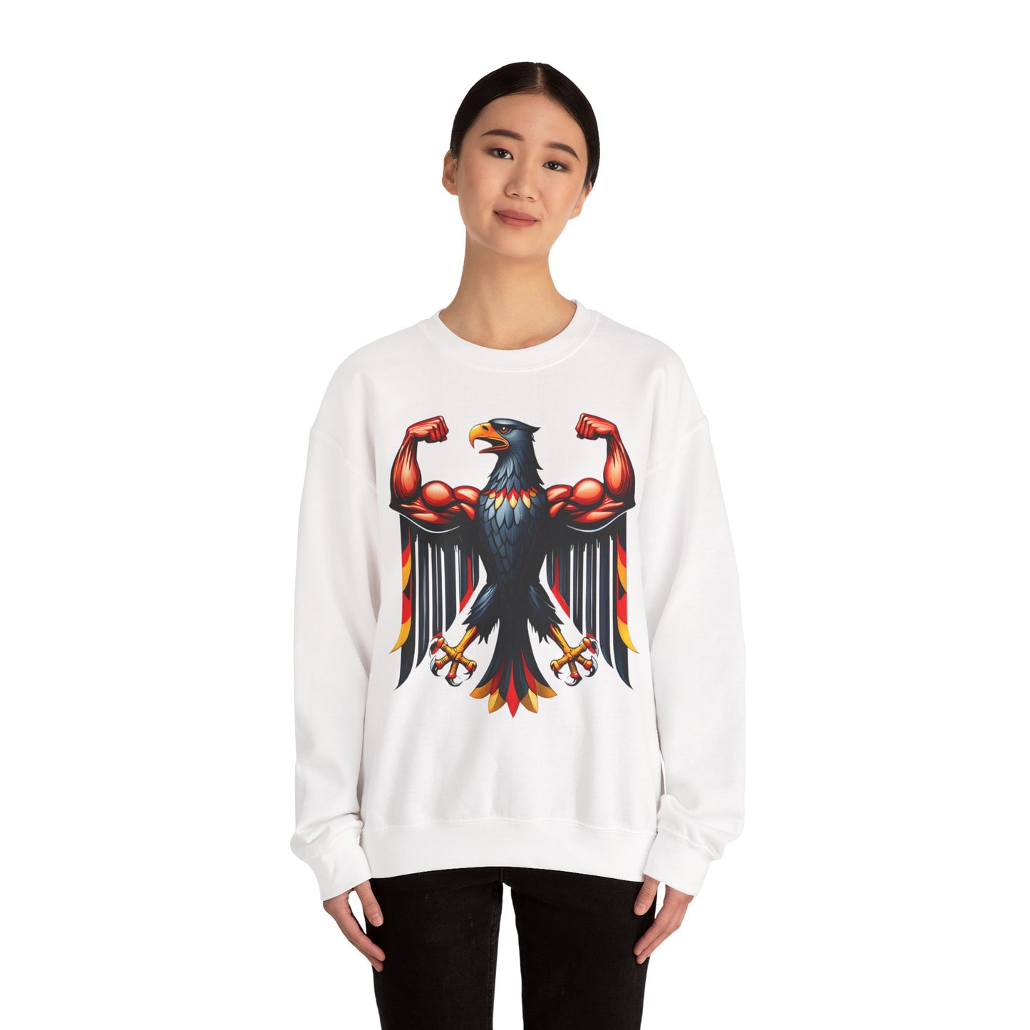 Unisex Heavy Blend™ Rundhals-Sweatshirt - Starker Adler