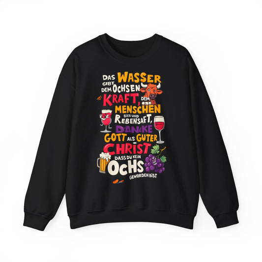 Unisex Heavy Blend™ Rundhals-Sweatshirt - Trinkspruch | Guter Christ