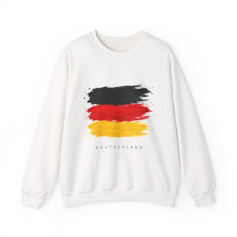 Unisex Heavy Blend™ Rundhals-Sweatshirt - Deutschlandflagge | Pinselstrich