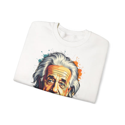 Unisex Heavy Blend™ Rundhals-Sweatshirt - Albert Einstein | Silhouette