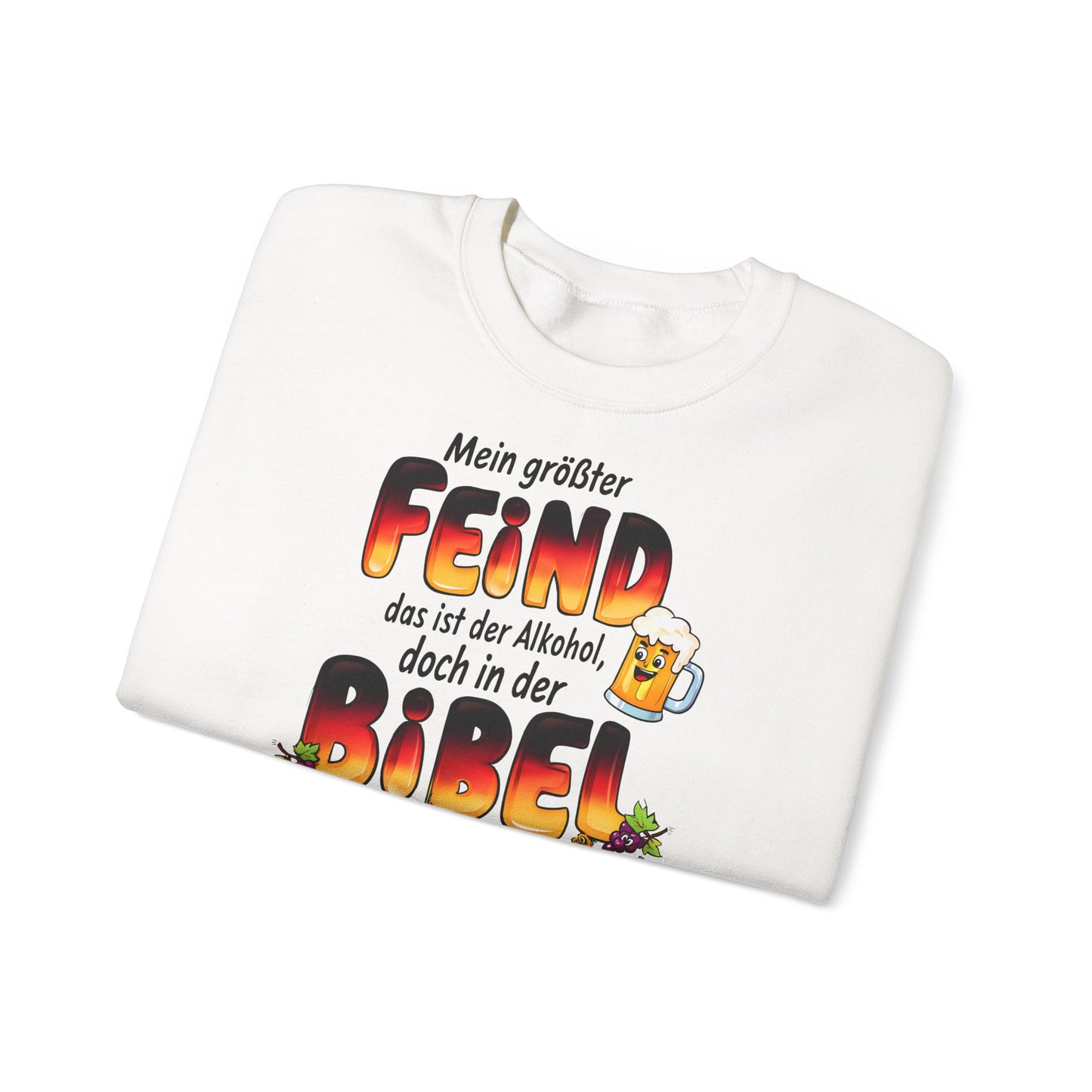 Unisex Heavy Blend™ Rundhals-Sweatshirt - Deutscher Trinkspruch | Bibel
