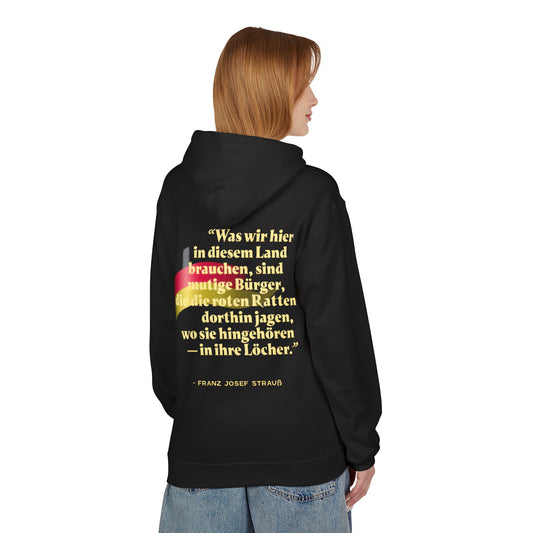 Hoodie Sweatshirt | Franz Josef Strauß - Mutige Bürger
