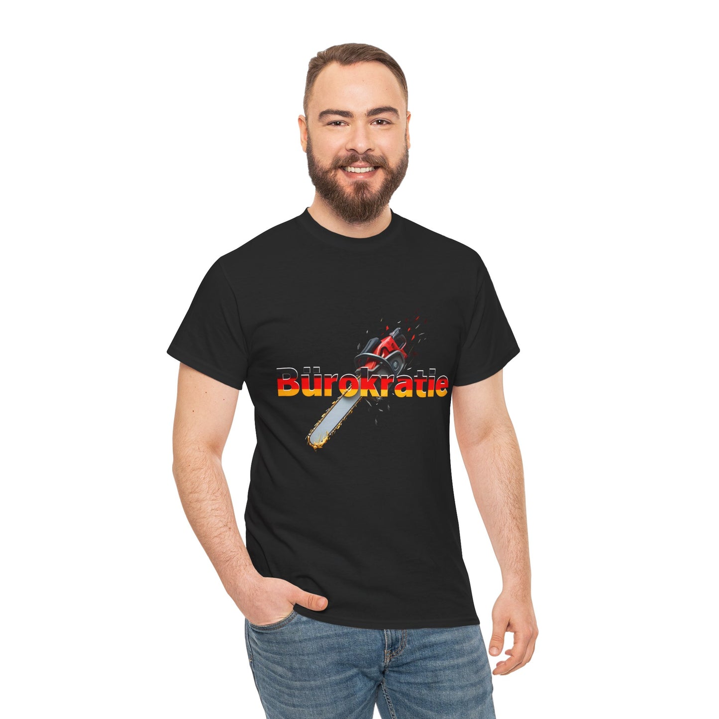 Unisex-T-Shirt aus Baumwolle - Bürokratie