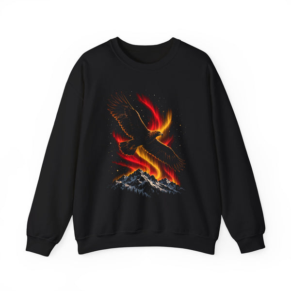 Unisex Heavy Blend™ Rundhals-Sweatshirt - Deutscher Adler | Polarlicht