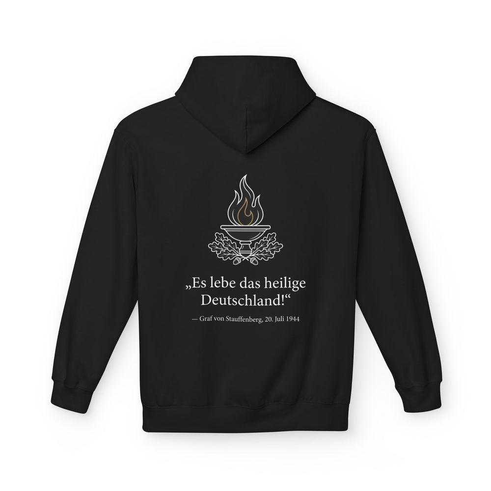 Hoodie Sweatshirt - Graf von Stauffenberg | Es lebe das heilige Deutschland!