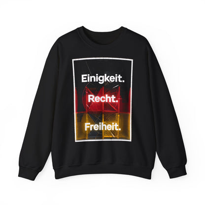 Unisex Heavy Blend™ Rundhals-Sweatshirt - Einigkeit. Recht. Freiheit.