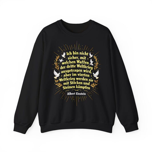 Unisex Heavy Blend™ Rundhals-Sweatshirt - Albert Einstein | 4. Weltkrieg