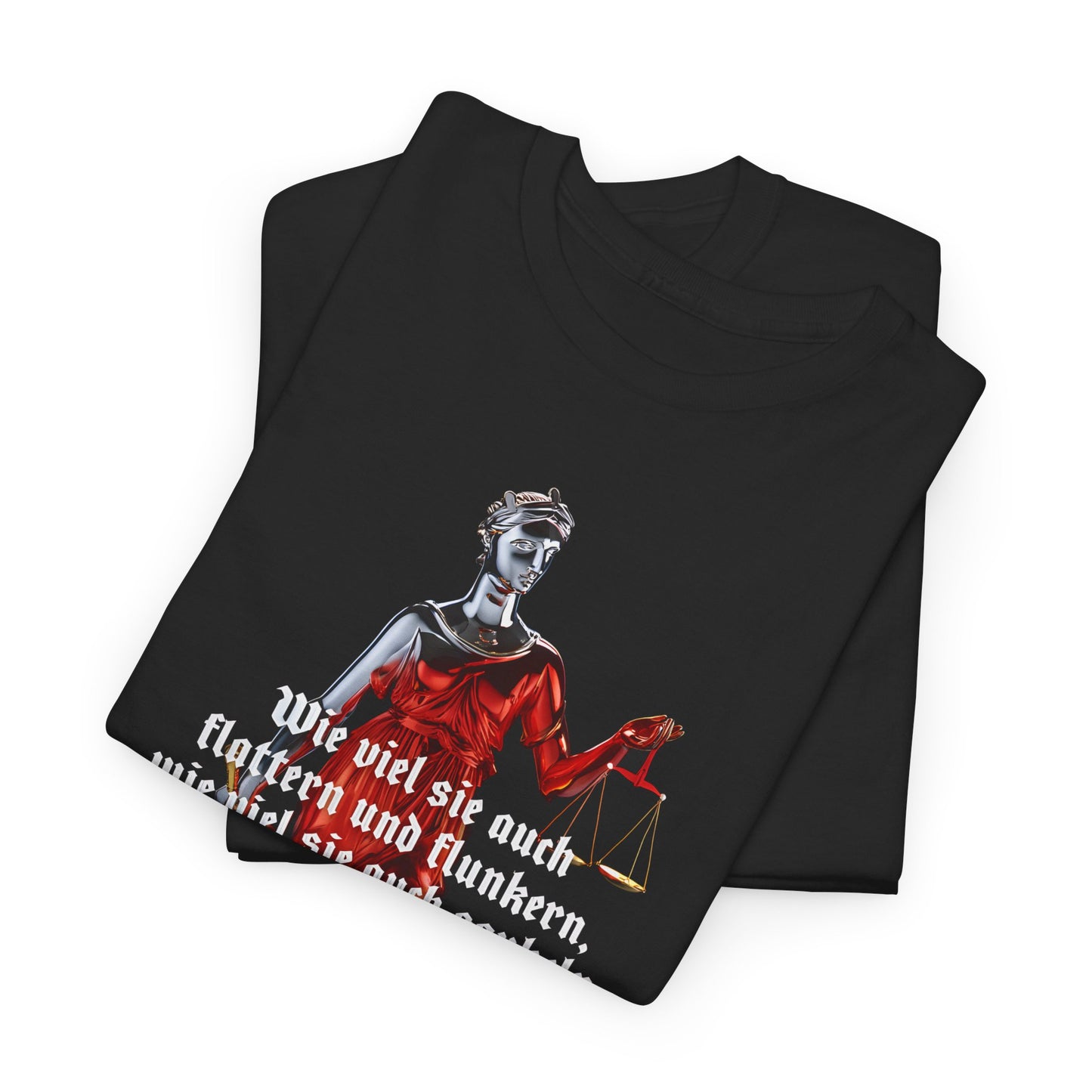 Unisex-T-Shirt aus Baumwolle - Ernst Moritz Arndt | Doch siegt das ewige Recht