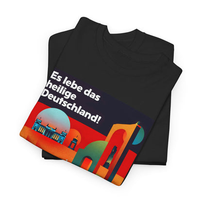 Unisex-T-Shirt aus Baumwolle - Graf von Stauffenberg | Es lebe das heilige Deutschland!