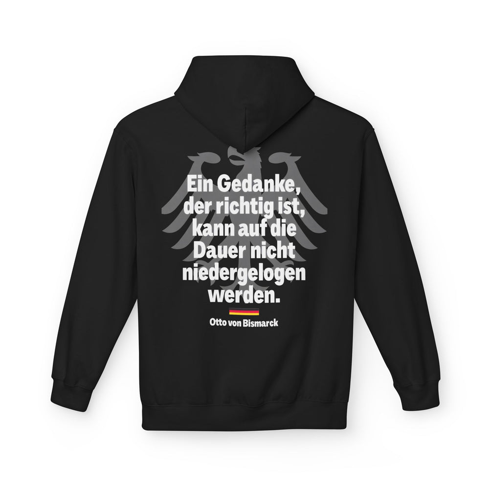 Hoodie Sweatshirt | Otto von Bismarck - Gedanke
