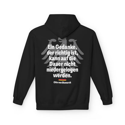 Hoodie Sweatshirt | Otto von Bismarck - Gedanke