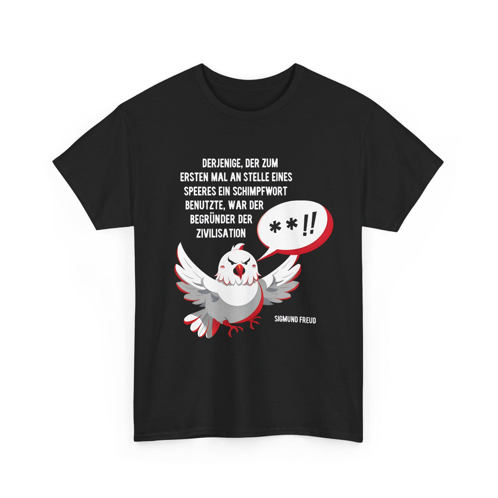 Unisex-T-Shirt aus Baumwolle - Siegmund Freund | Begründer der Zivilisation