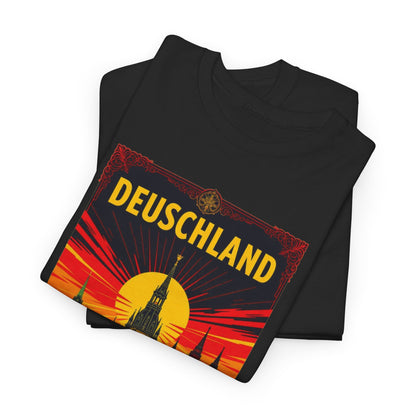 Unisex-T-Shirt aus Baumwolle - Deutschland II