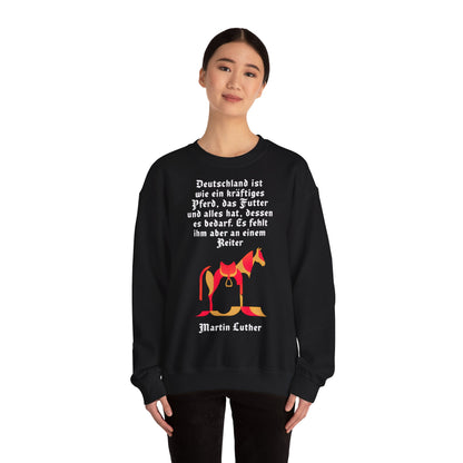 Unisex Heavy Blend™ Rundhals-Sweatshirt - Martin Luther | Reiter