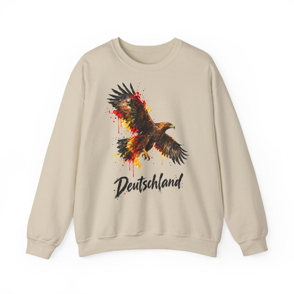 Unisex Heavy Blend™ Rundhals-Sweatshirt - Deutscher Adler | Deutschland-Schriftzug