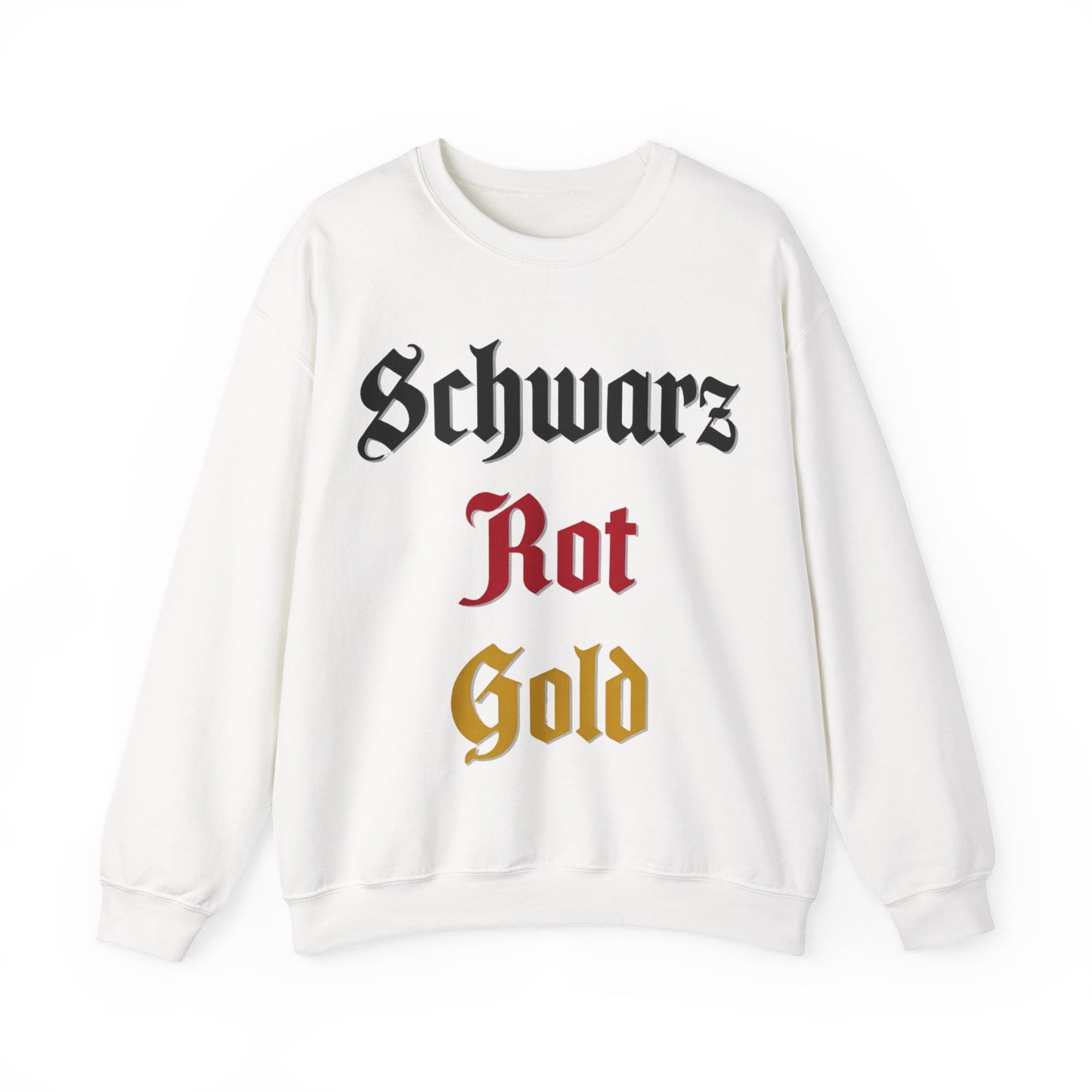 Unisex Heavy Blend™ Rundhals-Sweatshirt - Schwarz, Rot, Gold