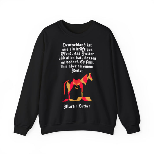 Unisex Heavy Blend™ Rundhals-Sweatshirt - Martin Luther | Reiter