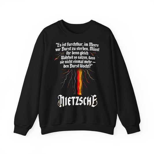 Unisex Heavy Blend™ Rundhals-Sweatshirt - Friedrich Nietzsche | Wahrheit