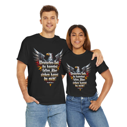 Unisex-T-Shirt aus Baumwolle - Ernst Moritz Arndt | Sinken kannst Du nicht!