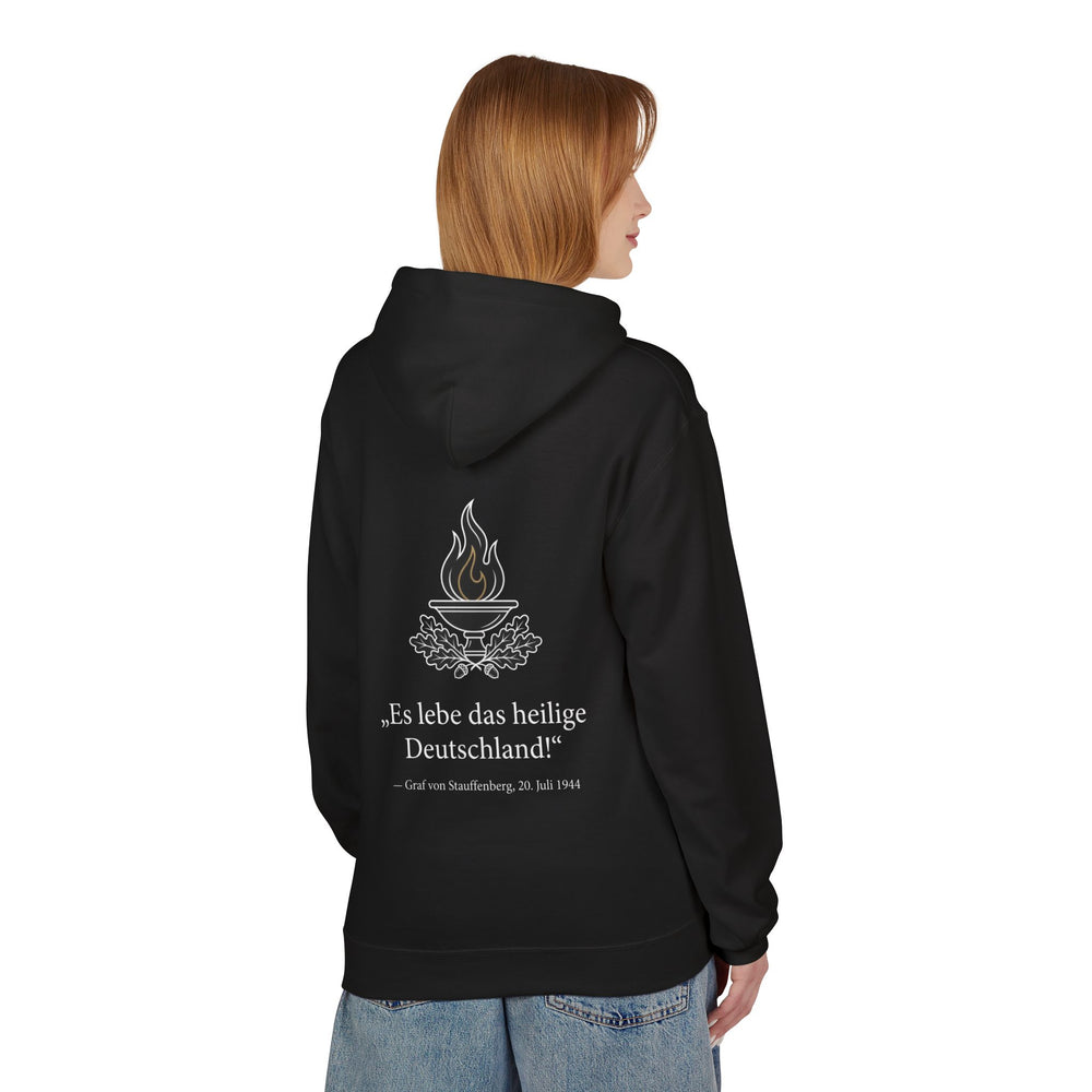 Hoodie Sweatshirt - Graf von Stauffenberg | Es lebe das heilige Deutschland!