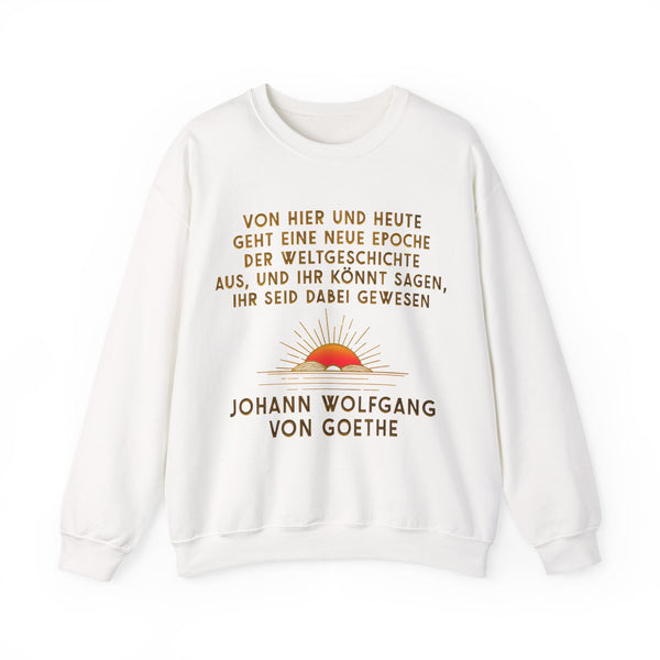 Unisex Heavy Blend™ Rundhals-Sweatshirt - Johann Wolfgang von Goethe | Weltgeschichte