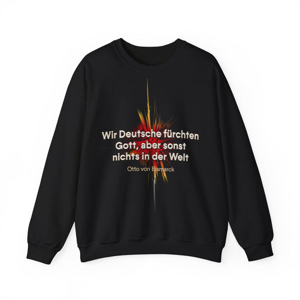 Unisex Heavy Blend™ Rundhals-Sweatshirt - Otto von Bismarck | Wir Deutsche fürchten Gott